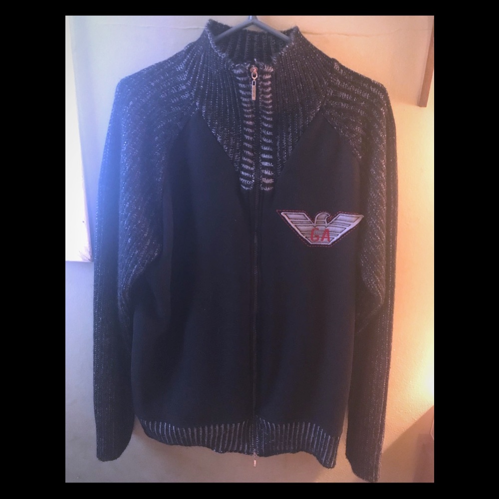 Emporio Armani sweater jacket